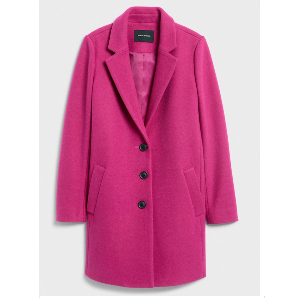 Banana Republic Knit Topcoat Blue - Picture 3 of 3